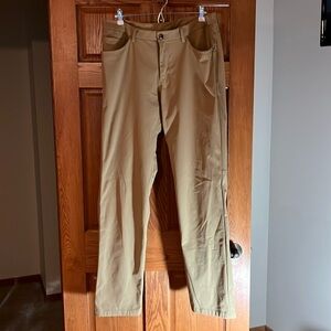 lululemon men’s tall ABC pants- khaki- size 36